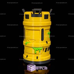 Basic STL - Toxic Waste Can Holder