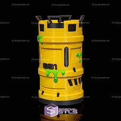 Basic STL - Toxic Waste Can Holder