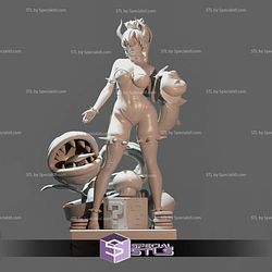 Bowsette Adult and Plant STL Printer Files