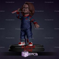 Chucky Slasher Icons STL Printer Files