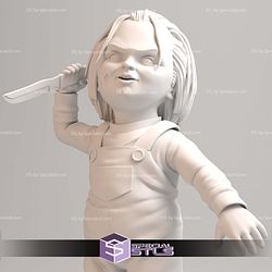 Chucky Slasher Icons STL Printer Files