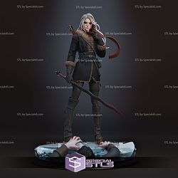 Ciri The Witcher Winter STL Printer Files