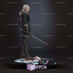 Ciri The Witcher Winter STL Printer Files