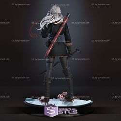 Ciri The Witcher Winter STL Printer Files