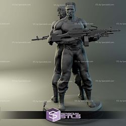 Contra Arnold Schwarzenegger Sylvester Stallone STL Printer Files