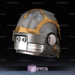 Cosplay STL Files Chaos Marine Helmet