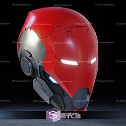 Cosplay STL Files CyberPunk Red Hood Helmet