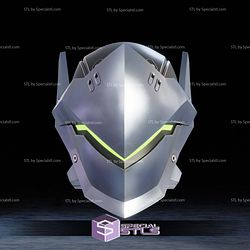 Cosplay STL Files Genji Mask