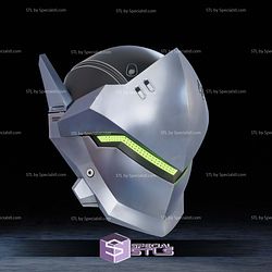 Cosplay STL Files Genji Mask