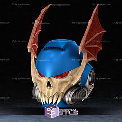 Cosplay STL Files Heretic Space Marine Helmet