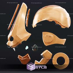 Cosplay STL Files Iron Charizard Helmet