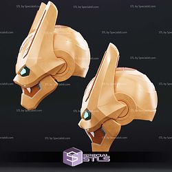 Cosplay STL Files Iron Charizard Helmet