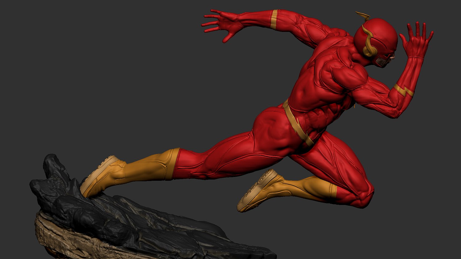 Flash Running From DC