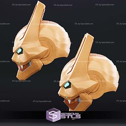 Cosplay STL Files Iron Charizard Helmet