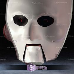 Cosplay STL Files Lets Play a Game Jigsaw Mask