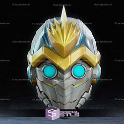 Cosplay STL Files Marvel Rivals Star Lord Helmet