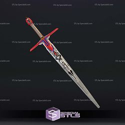 Cosplay STL Files Optimus Prime Sword