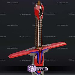 Cosplay STL Files Optimus Prime Sword