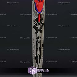 Cosplay STL Files Optimus Prime Sword