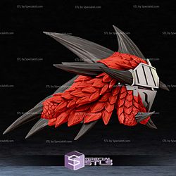 Cosplay STL Files Rathalos Helmet