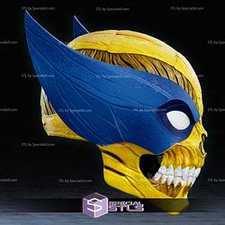 Cosplay STL Files Skullified Wolverine