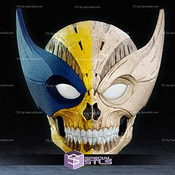 Cosplay STL Files Skullified Wolverine