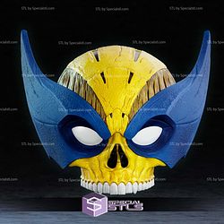 Cosplay STL Files Skullified Wolverine