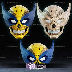 Cosplay STL Files Skullified Wolverine