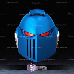 Cosplay STL Files Space Marine Bulwark Helmet