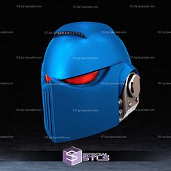 Cosplay STL Files Space Marine Bulwark Helmet