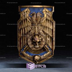 Cosplay STL Files Space Marine Shield