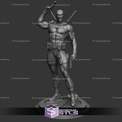 Deadpool Muscle Gun and Sword STL Printer Files