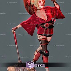 Harley Quinn Geisha STL Printer Files