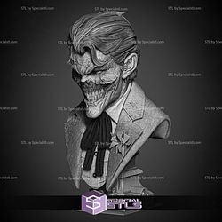 Joker Dceased Bust STL Printer Files