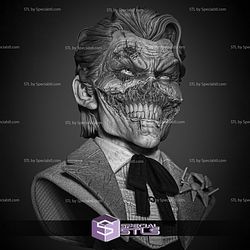 Joker Dceased Bust STL Printer Files