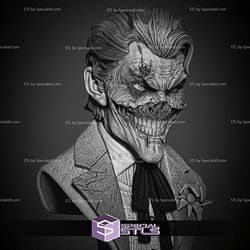 Joker Dceased Bust STL Printer Files