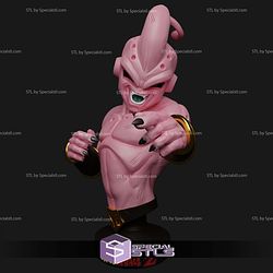 Kid Buu Dragonball Bust STL Printer Files