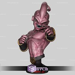 Kid Buu Dragonball Bust STL Printer Files