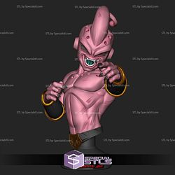 Kid Buu Dragonball Bust STL Printer Files