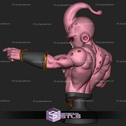 Kid Buu Dragonball Bust STL Printer Files