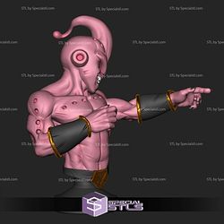 Kid Buu Dragonball Bust STL Printer Files