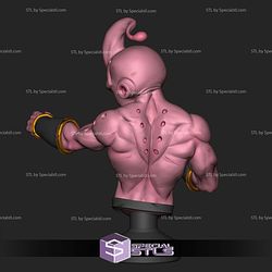 Kid Buu Dragonball Bust STL Printer Files