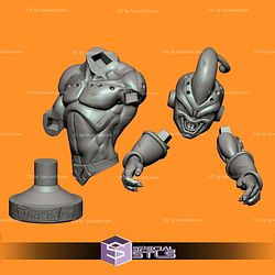 Kid Buu Dragonball Bust STL Printer Files