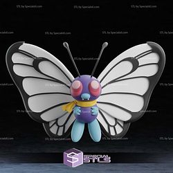 Life Size Butterfree Pokemon STL Files