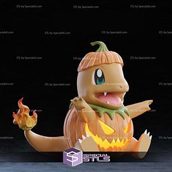 Life Size Pumpkin Charmander STL Files