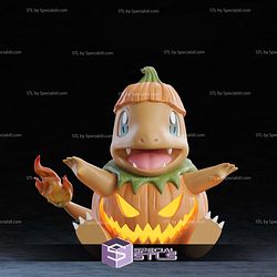 Life Size Pumpkin Charmander STL Files