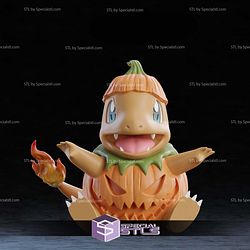 Life Size Pumpkin Charmander STL Files