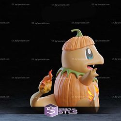 Life Size Pumpkin Charmander STL Files