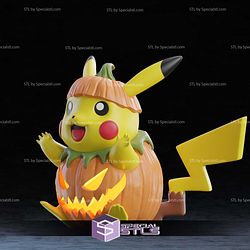 Life Size Pumpkin Pikachu STL Files