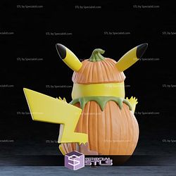 Life Size Pumpkin Pikachu STL Files